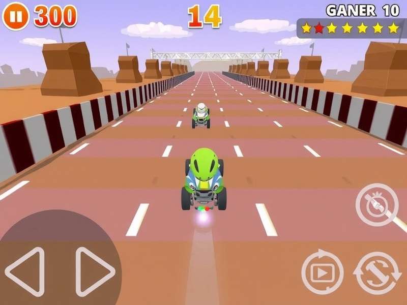 Papri Top Racer Gameplay Screenshot